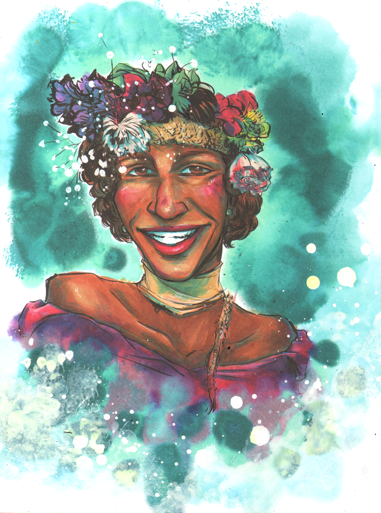 Portrait of Marsha P Johnson